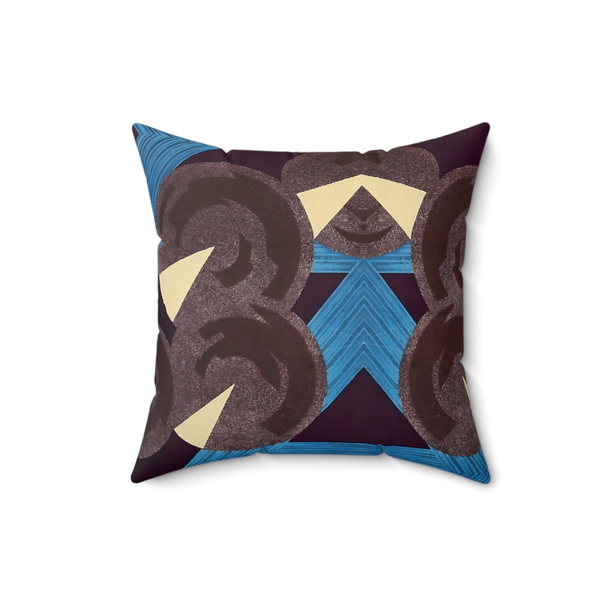 Malachite Earthly Square Throw Pillow - POP DECO