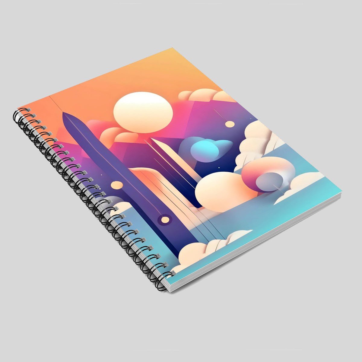 Pastel Cosmos Spiral Notebook - POP DECO