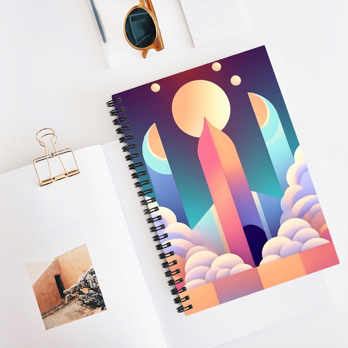 Pastel Cosmos Spiral Notebook - POP DECO