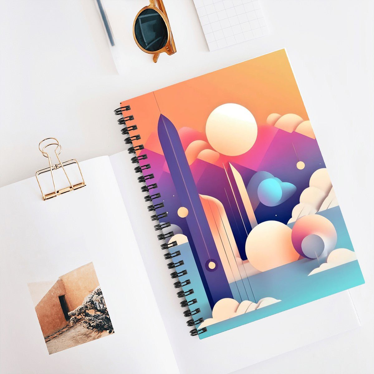 Pastel Cosmos Spiral Notebook - POP DECO