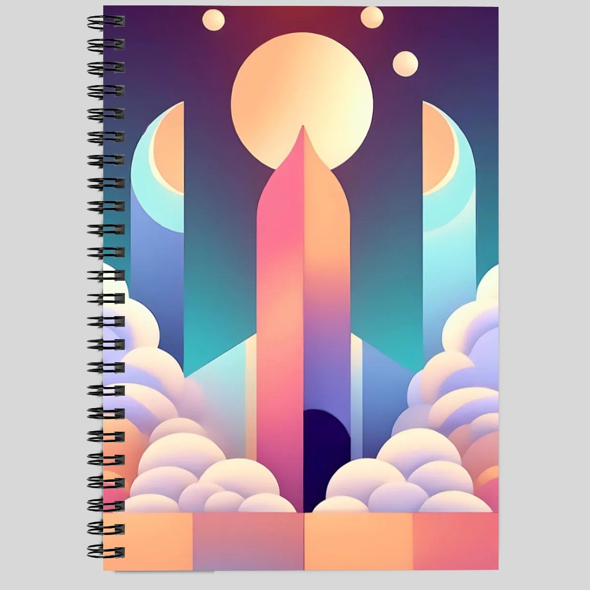 Pastel Cosmos Spiral Notebook - POP DECO