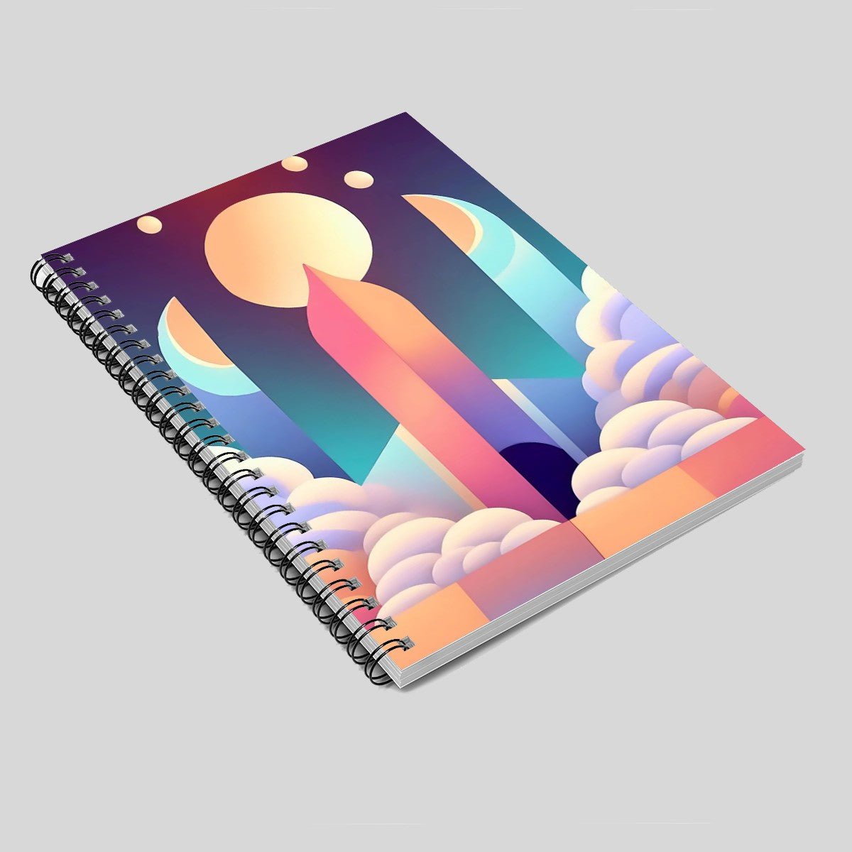 Pastel Cosmos Spiral Notebook - POP DECO