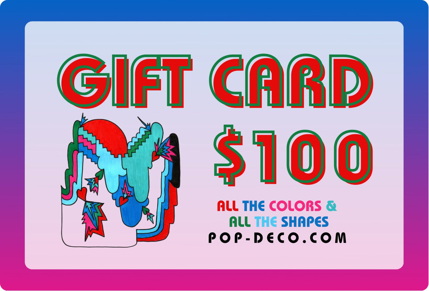 Pop Deco e - Gift Card – The Perfect Gift for Design Lovers - POP DECO