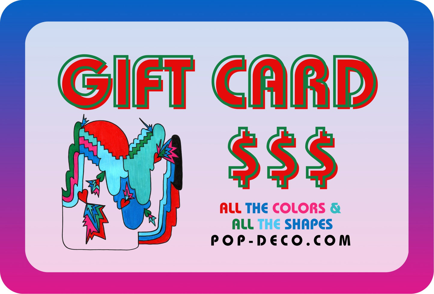 Pop Deco e - Gift Card – The Perfect Gift for Design Lovers - POP DECO