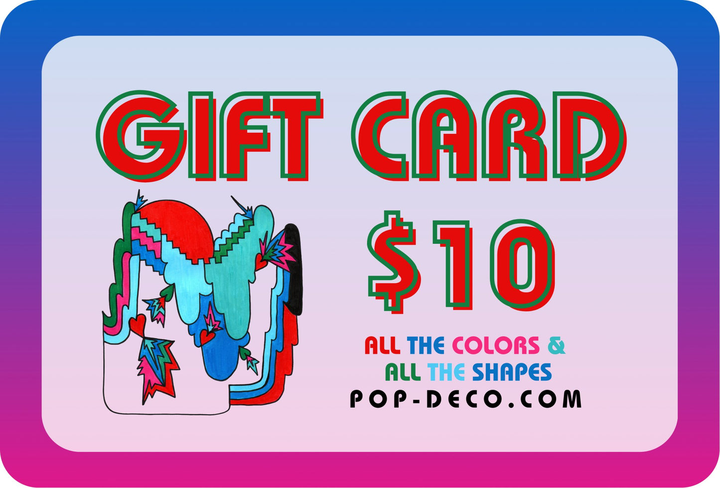 Pop Deco e - Gift Card – The Perfect Gift for Design Lovers - POP DECO