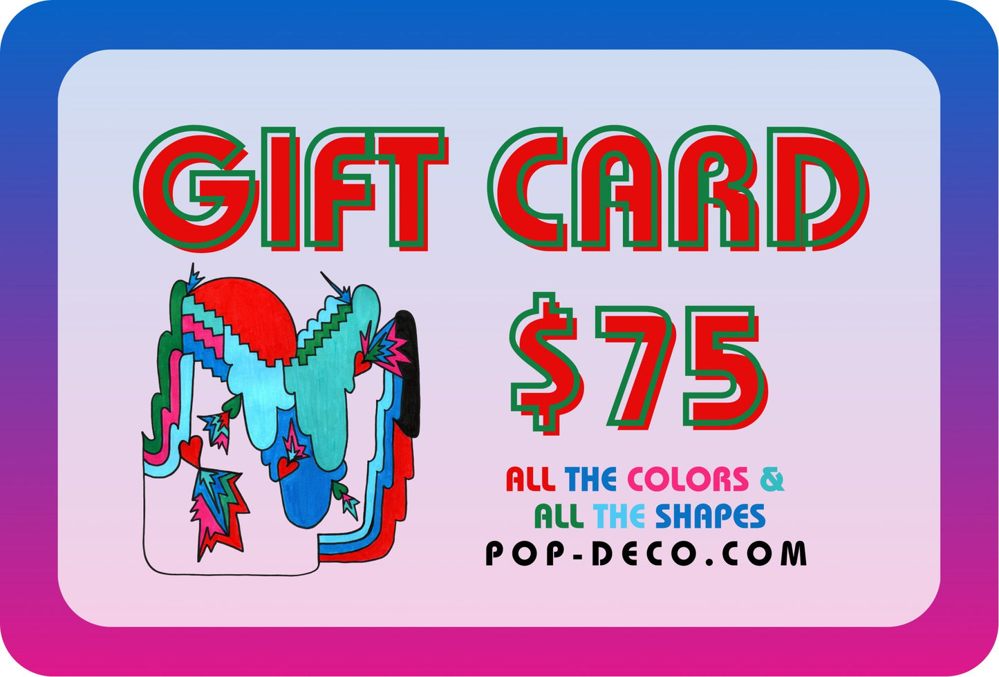 Pop Deco e - Gift Card – The Perfect Gift for Design Lovers - POP DECO