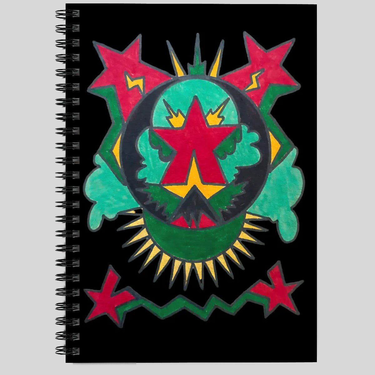 Pop Decoscape Spiral Notebook - POP DECO