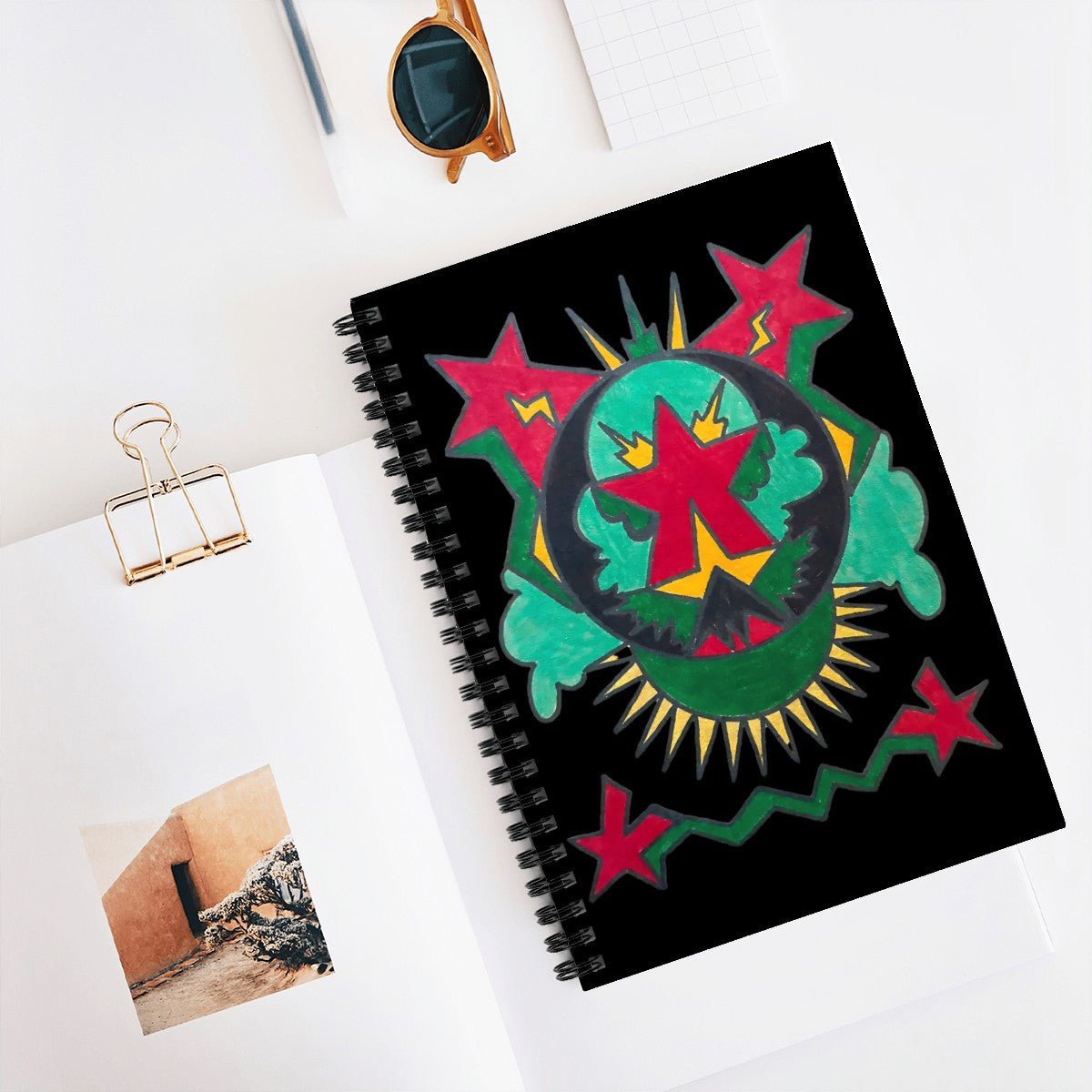 Pop Decoscape Spiral Notebook - POP DECO