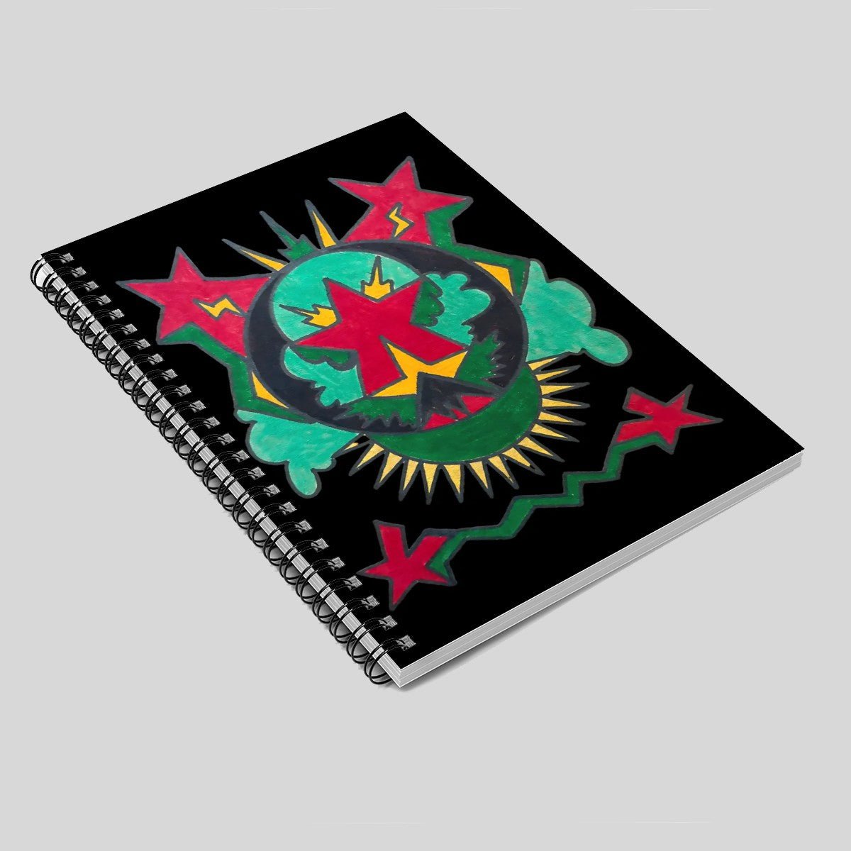 Pop Decoscape Spiral Notebook - POP DECO