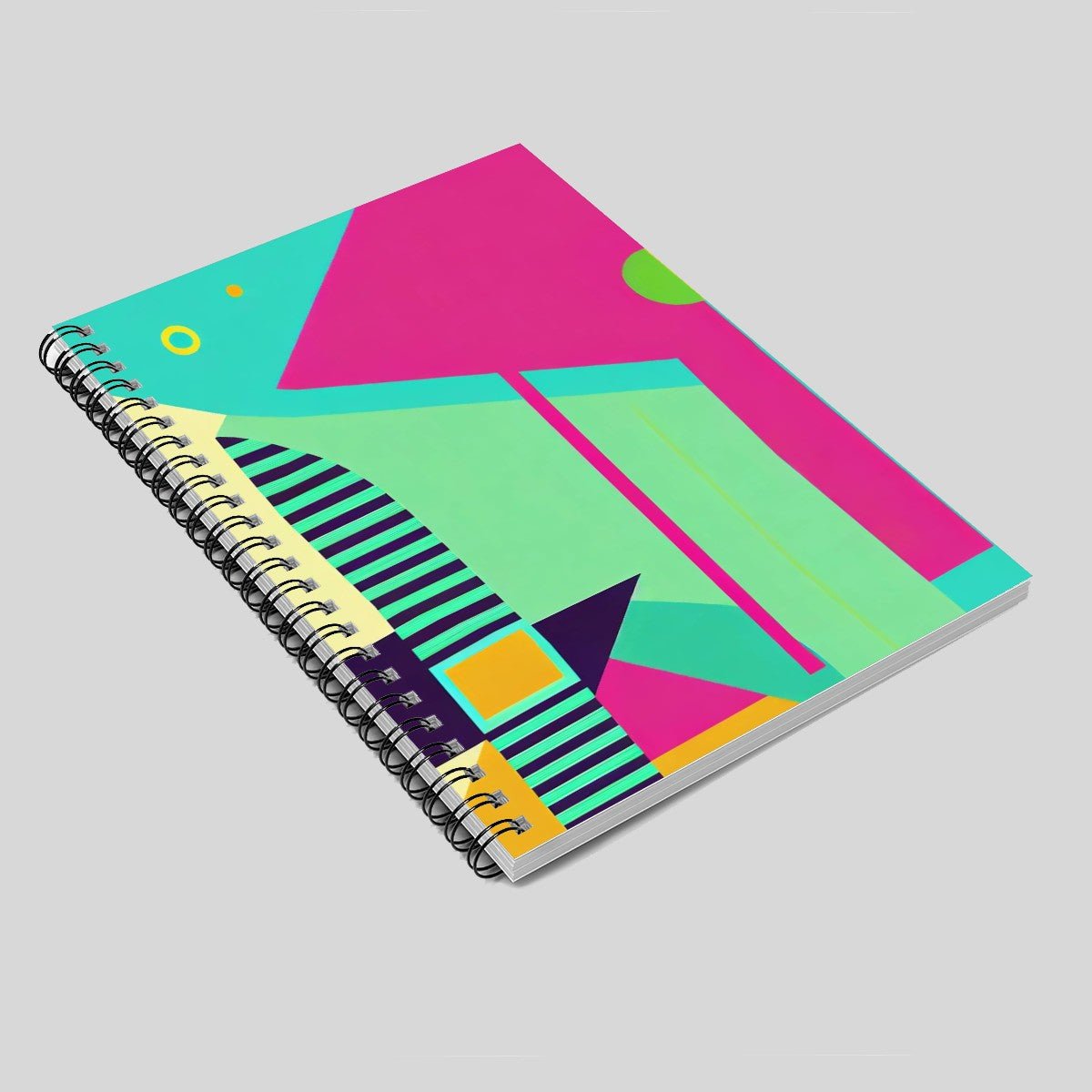 Pop Wild Geometric Spiral Notebook - POP DECO