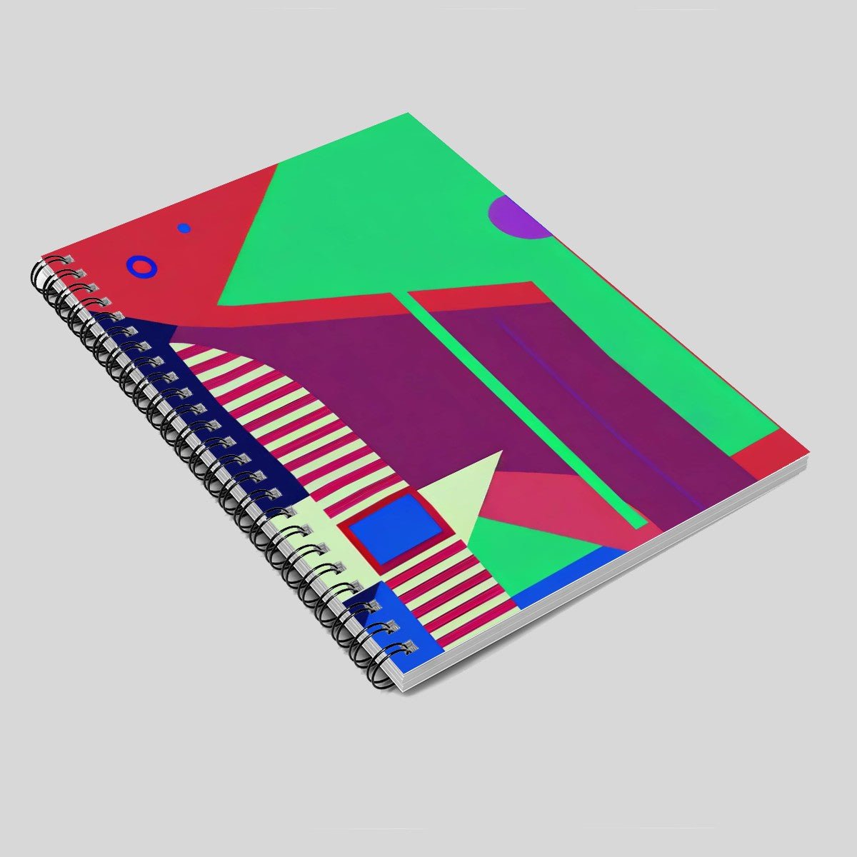 Pop Wild Geometric Spiral Notebook - POP DECO