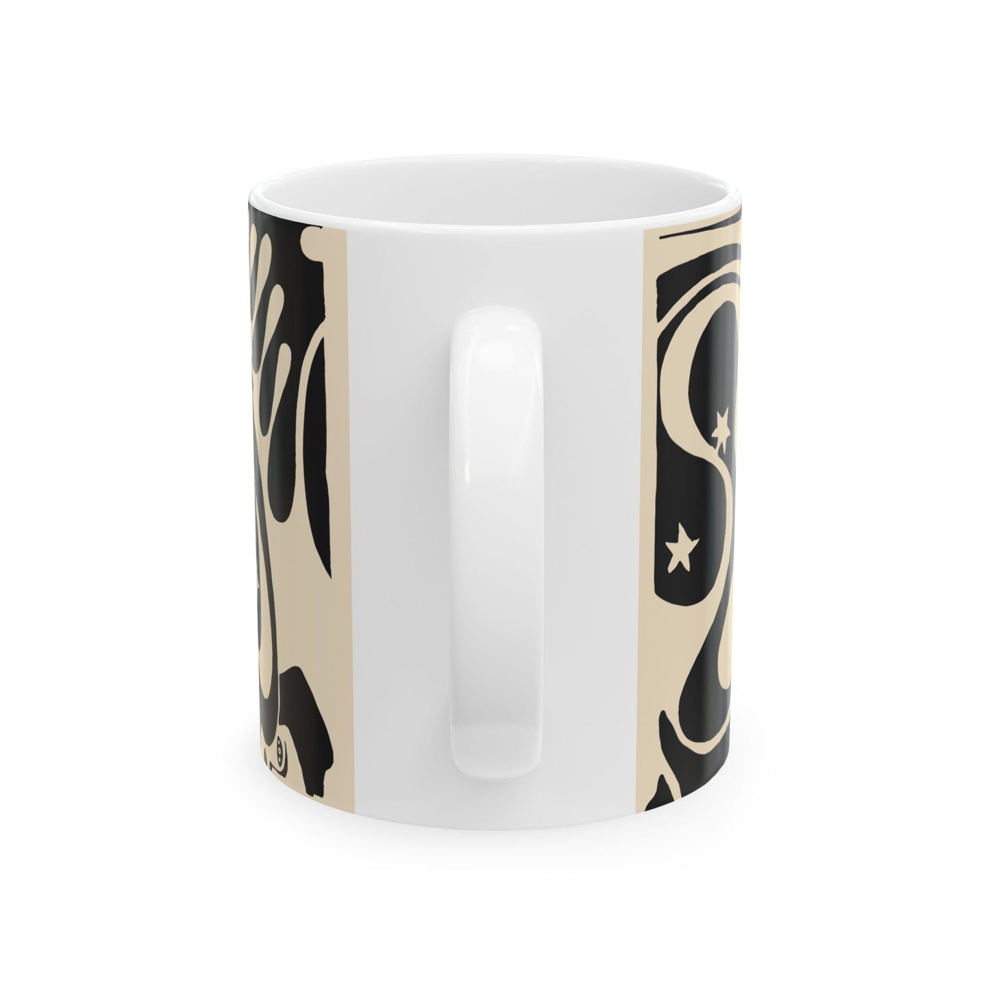 Psychedelic Vienna Secessionist Coffee Mug | Abstract Art Deco Ceramic Mug (11oz, 15oz) - POP DECO