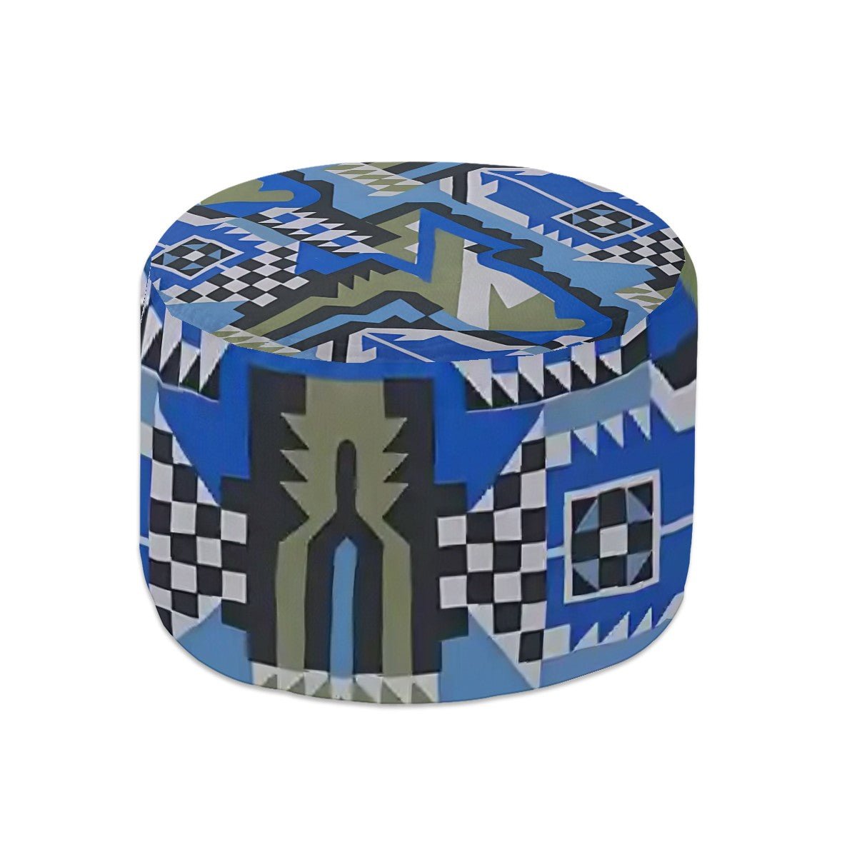 Round Pouf Ottoman - POP DECO