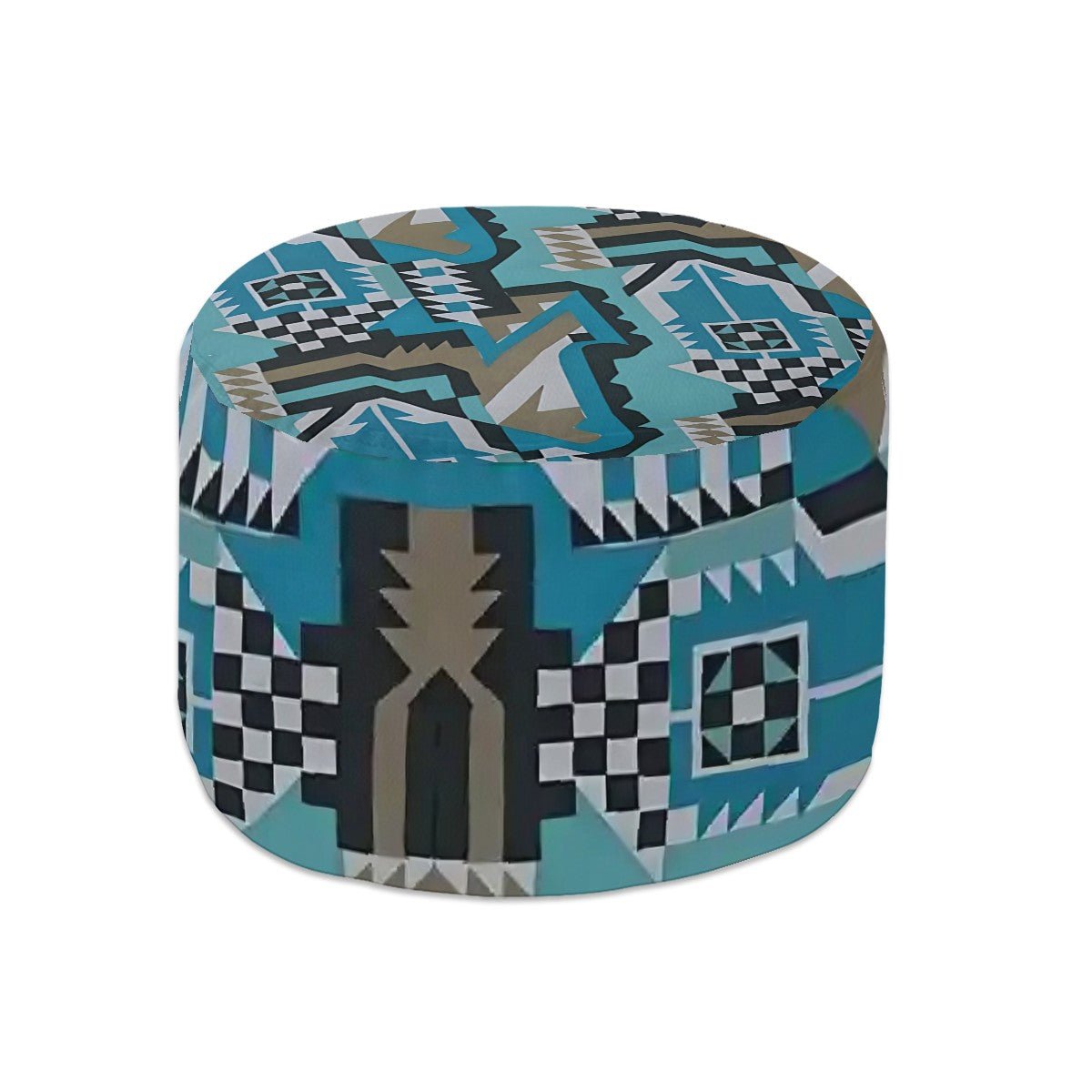 Round Pouf Ottoman - POP DECO