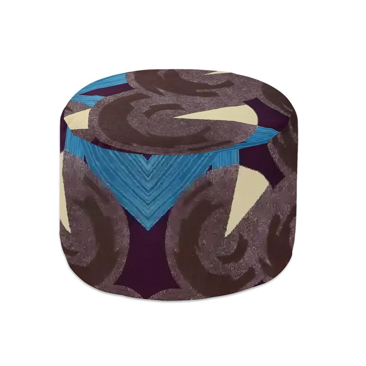 Round Pouf Ottoman - POP DECO